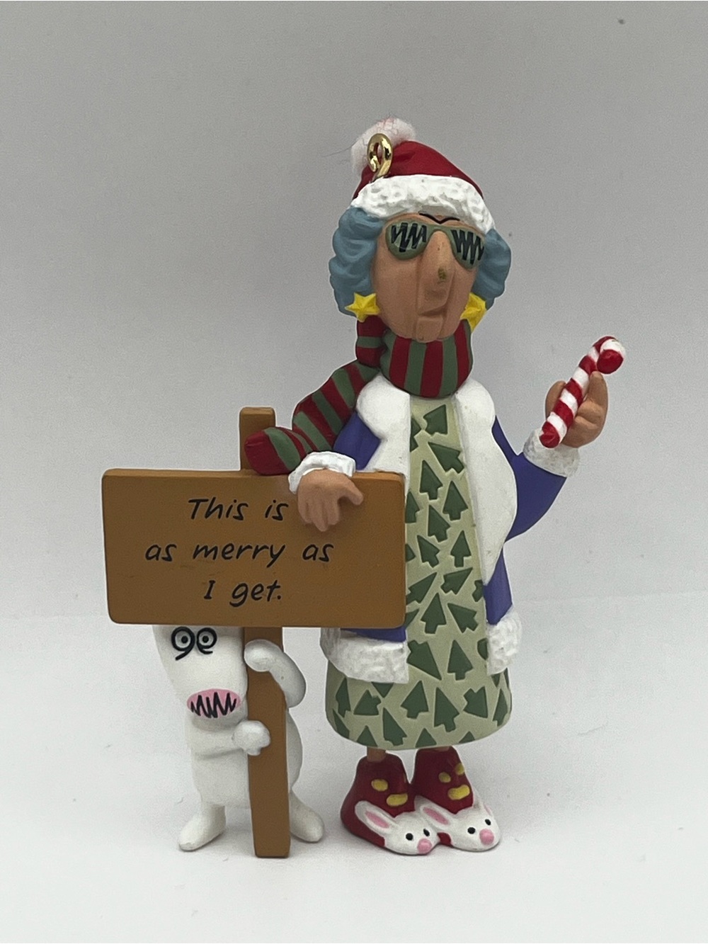 Maxine Funny Christmas Ornament This Is As Merry As I Get